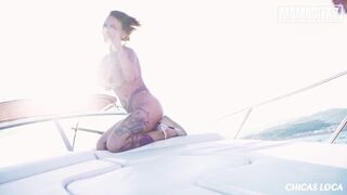 Huge Tits MILF Gina Snake Drains Cock Of Cum On A Boat Full Scene