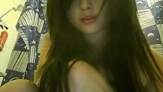 brunette teen webcam shows pussy amateur homemade