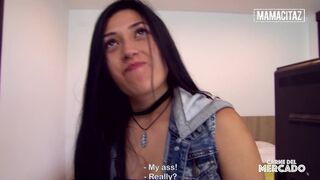 Latina Teen Lola Puentes Steamy Hard Fucking With Big Cock - CARNE DEL MERCADO