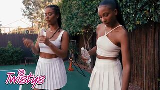 TWISTYS - Kira Noir And Olivia Jayy Serve Each Other Some Pleasure During Their Tennis Lesson