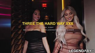 Three the hardway XXX with Kayley & Melissa