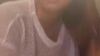 Teen In See-Through Top Teasing On Periscope