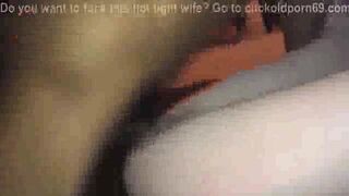 Mature Hairy Natural Blonde in Amateur Interracial Video