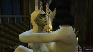 Compilation of the Best Videos of Vampire Girls Fucking Hard - Sexual Hot Animations
