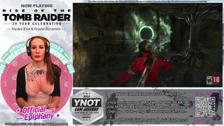 Excerpt from my August 27th livestream playing Tomb Raider!