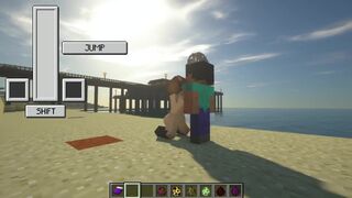 porn in minecraft Jenny mod | Sexmod SchnurriTV | sea ​​shore titfuck jenny