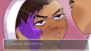 [Gameplay] Academy 34 Overwatch - Part 51 Sex With Sombra By HentaiSexScenes