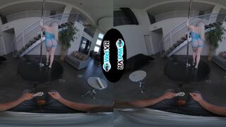 Sexy Haley Spades Work The Pole POV Style In VR Porn
