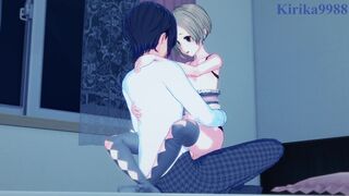 Koume Shirasaka and I have intense sex in the bedroom. - THE iDOLM@STER CINDERELLA GIRLS Hentai