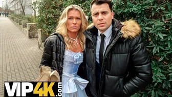 Debt 4K - Collector Has Sex With Blonde In Front Of Her Future Husband