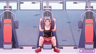 "Don't flirt with babes at the gym unless you want to become one" [TGedNathan]