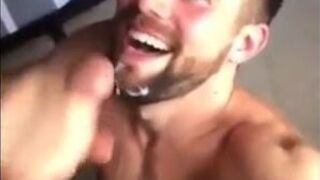 Deepthroat that cock and sperm