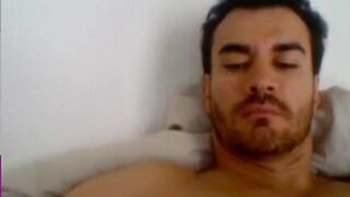 David Zepeda Masturbating on Webcam