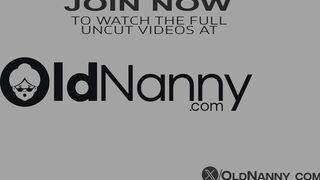 OLDNANNY Solo striptease and Czech granny fingering