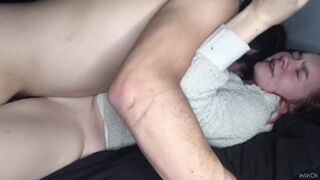 Smoking Hot Roommate Gives Me a Huge Creampie!