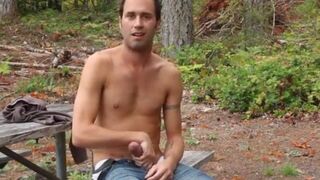 Outdoor Masturbation at the Camp Site