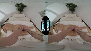 Aubrey Babcock Lets Stiff Dick Massage Her Pussy