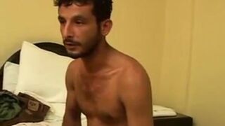 Big-Cocked Turkish Man Masturbating Solo