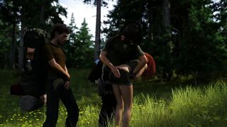 The Patriarch: Boyfriend Is Spanking His Girl In Front His Friend In The Forest