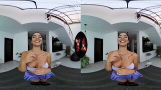 Cute Big Tit Latina Passionate Sex VR