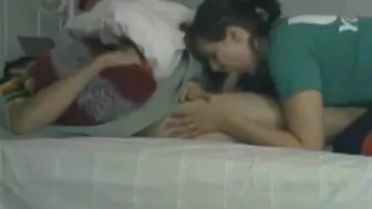 Sucking Off My Boyfriend - Amateur Webcam Blowjob