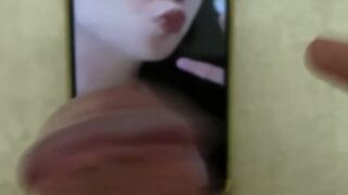 Cheating Girlfriend Kiss Cum Tribute