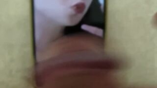 Cheating Girlfriend Kiss Cum Tribute