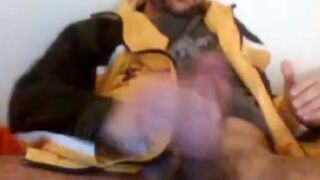 Str8 Danish Guy Cums on Paper Towel with Monstercock