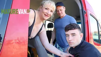Mature Van - Old And Horny On The Road