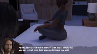 [Gameplay] The Motel Gameplay #XIII Sex Chat With A BBC While Her Husband Fucked H...