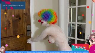 Thief into Nude Hairy Vagina Clown Humiliation Video Cosplay bondage roleplay enf