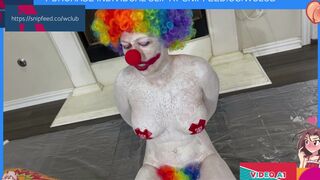 Thief into Nude Hairy Vagina Clown Humiliation Video Cosplay bondage roleplay enf