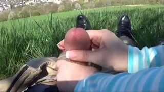 Outdoor Handjob