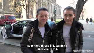 Czech Streets 124: Naive Sexy Young Twins