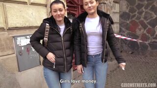 Czech Streets 124: Naive Sexy Young Twins