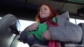 Czech Streets 139: Luxurious MILF fucked in a Public Bus