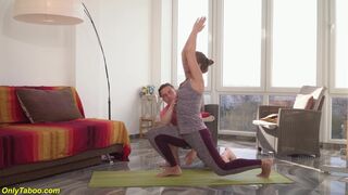 redhead mom gets fucked by yoga instructor