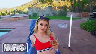 Cute Blonde Anny Aurora Seduces The Pool Man Charles Dera & Gets Pounded In Every Position