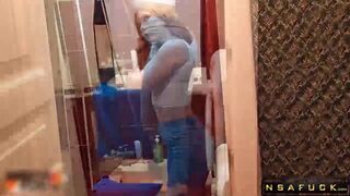 Stepsister Blowjob Cock Muscular Guy and