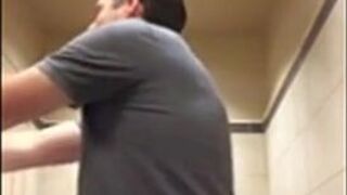 Black Thief Pounded by White Manager in Restroom