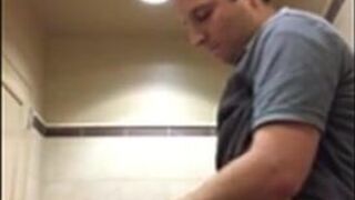 Black Thief Pounded by White Manager in Restroom