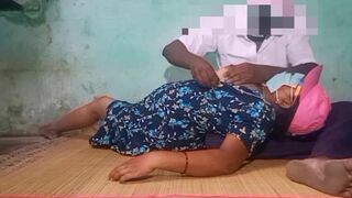 Indian Desi village beauty aunty blowjob in house woner