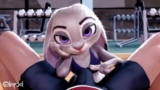 Judy Hopps Personal Workout Zootopia Porn Animation [Bip3D] (MagicalMysticVA Voice)