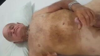 Big-Cock Grandpa Wanks for Daddy