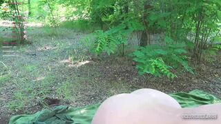 Sexy Wife Cheats by Fucking Friend in the Forest