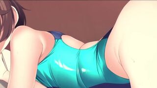 -ApaMotion- Swimsuit love with a big-breasted girlfriend The Motion Anime