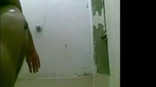 Desi Azra Plays With A Bottle In The Shower