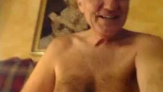 Grandpa Strokes on Webcam