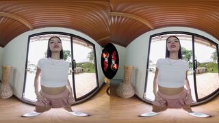 Stunning Petite Latina Super Tight Pussy Fucking VR