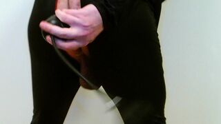 huge fat ass svepig4t butt plug inflatable dildo stretching anal webcam slave